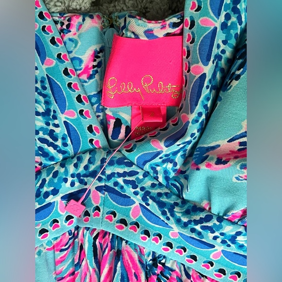NWT Lilly Pulitzer Serena V-neck Maxi Dress - Picture 8 of 8